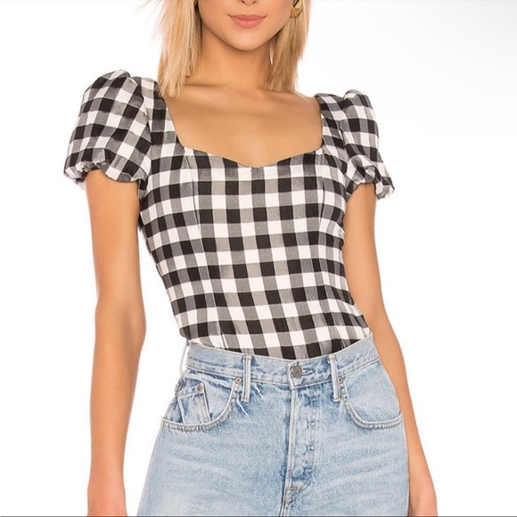 LPA Tops - LPA Rina Top in black & white